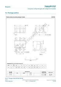 74AUP1T57GF Datasheet Page 12