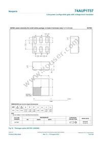 74AUP1T57GF Datasheet Page 14