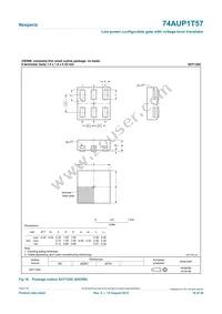 74AUP1T57GF Datasheet Page 16