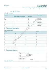 74AUP1T97GS Datasheet Page 4