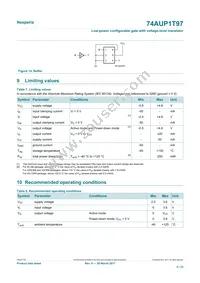 74AUP1T97GS Datasheet Page 6