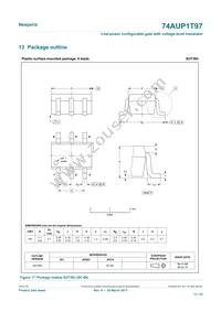 74AUP1T97GS Datasheet Page 13
