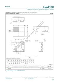 74AUP1T97GS Datasheet Page 18