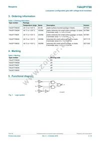 74AUP1T98GN Datasheet Page 2