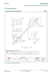 74AUP1T98GN Datasheet Page 12