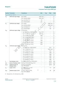 74AUP2G00GD Datasheet Page 8