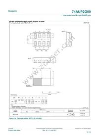 74AUP2G00GD Datasheet Page 16