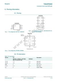 74AUP2G02GD Datasheet Page 3