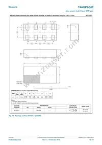 74AUP2G02GD Datasheet Page 12