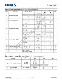 74AUP2G04DW-7 Datasheet Page 5