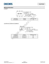 74AUP2G04DW-7 Datasheet Page 8