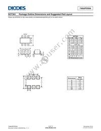 74AUP2G04DW-7 Datasheet Page 9