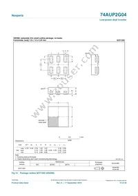 74AUP2G04GN Datasheet Page 15