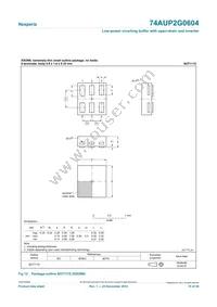 74AUP2G0604GSH Datasheet Page 15