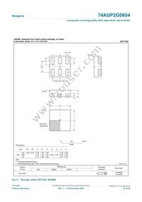 74AUP2G0604GSH Datasheet Page 16