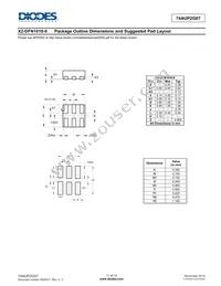 74AUP2G07FZ4-7 Datasheet Page 11