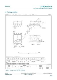 74AUP2G125GD Datasheet Page 16