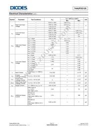 74AUP2G125RA3-7 Datasheet Page 5