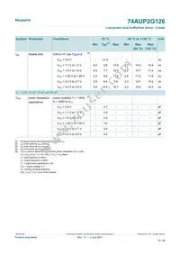 74AUP2G126GD Datasheet Page 13