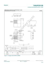 74AUP2G126GD Datasheet Page 19