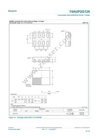 74AUP2G126GD Datasheet Page 20
