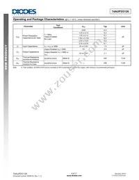 74AUP2G126RA3-7 Datasheet Page 6