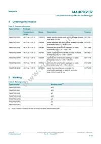 74AUP2G132GD Datasheet Page 2