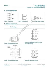 74AUP2G132GD Datasheet Page 3