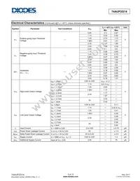 74AUP2G14DW-7 Datasheet Page 5