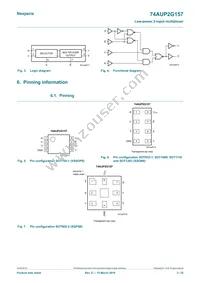 74AUP2G157GD Datasheet Page 3