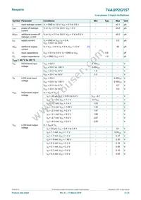 74AUP2G157GD Datasheet Page 6