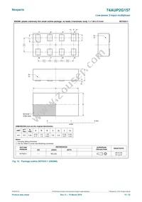 74AUP2G157GD Datasheet Page 15