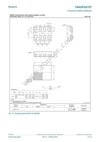 74AUP2G157GD Datasheet Page 18