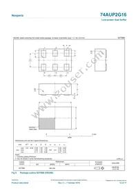 74AUP2G16GFH Datasheet Page 12