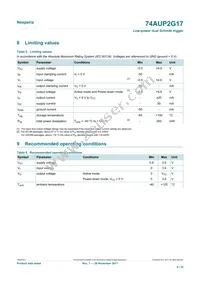 74AUP2G17GN Datasheet Page 4