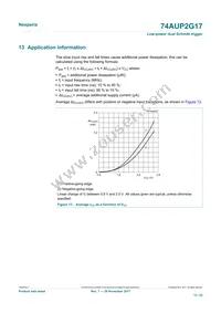 74AUP2G17GN Datasheet Page 13