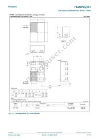 74AUP2G241GD Datasheet Page 17