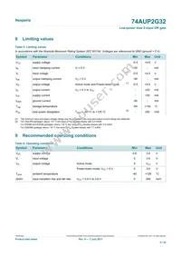 74AUP2G32GD Datasheet Page 5