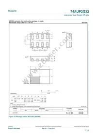 74AUP2G32GD Datasheet Page 17