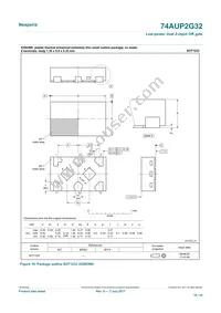 74AUP2G32GD Datasheet Page 18