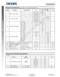 74AUP2G3404FW4-7 Datasheet Page 5