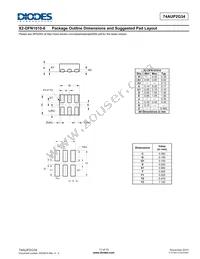 74AUP2G34FZ4-7 Datasheet Page 11