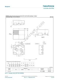 74AUP2G34GN Datasheet Page 16