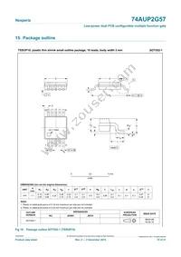 74AUP2G57DPJ Datasheet Page 15