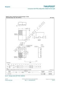 74AUP2G57DPJ Datasheet Page 16