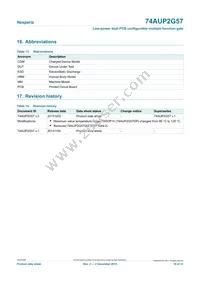 74AUP2G57DPJ Datasheet Page 18