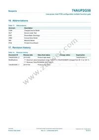 74AUP2G58DPJ Datasheet Page 18