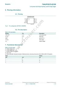 74AUP2G79DC-Q100H Datasheet Page 3