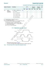 74AUP2G79DC-Q100H Datasheet Page 10