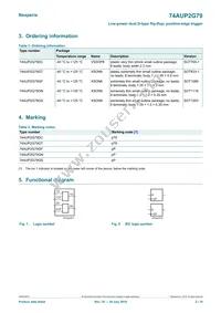 74AUP2G79GD Datasheet Page 2